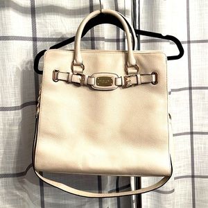 Genuine Michael Kors handbag- I am the original owner. Perfect ivory color.